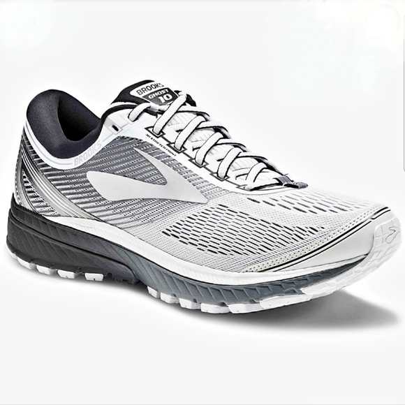 Brooks Other - Brooks Ghost 10 Running Shoe, White, Sz 9.5, VGUC